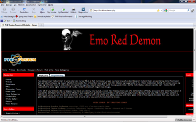 Emo red demon